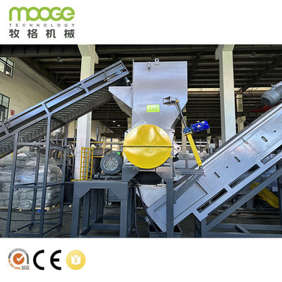 High-Efficiency HDPE PP Bottle & Barrel Recycling Washing Plant