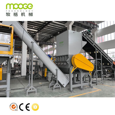 Industrial Waste Plastic Crusher for Bottles Films and Lumps