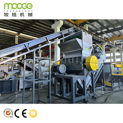 High Efficiency HDPE Rigid Bottle Flakes Washing Line for Recycling Post-Consumer Bottles, Containers, and Drums