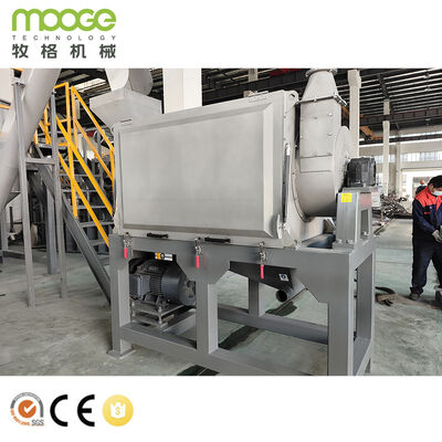 Waste Coke Cola Bottle Crushing Pet Plastic Recycling Washing Line