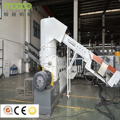 Automatic Waste PP PE Film Pelletizing Line for HDPE LDPE Plastic Recycling Production