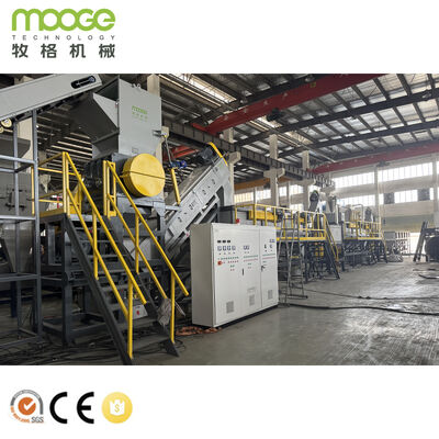 304 Stainless Steel PE PP Film Recycling Washing Line Plastic Film Crushing Washing Drying Production Line
