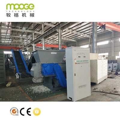 シングルシャフト廃棄物 プラスチック塊 細分機 200kg/h granulator