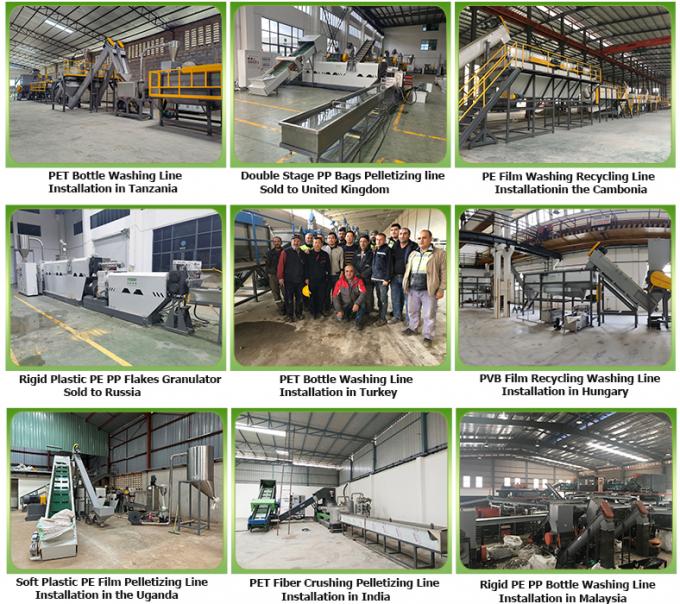 Waste Pet Bottle Crushing Recycling Plastic Washing Machine 23