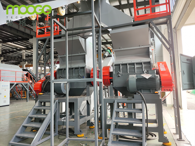 オンラインサポート用リサイクル用固定刃4廃プラスチックボトルクラッシャー 2