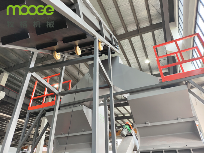 オンラインサポート用リサイクル用固定刃4廃プラスチックボトルクラッシャー 3