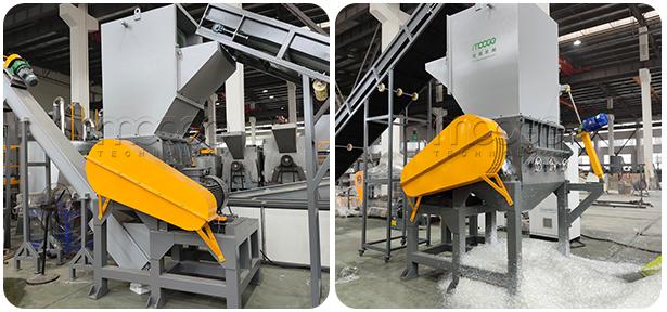 硬質ボトルフレーク 高容量 HDPE 洗浄リサイクル 3