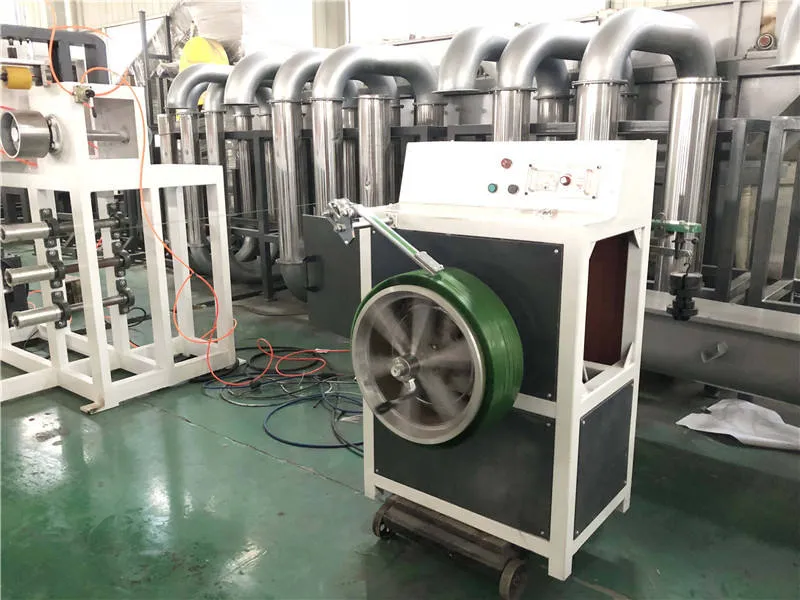 高品質のパッキングストラップのための先進的なPPストラッピングバンド生産ライン 6